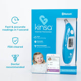 Kinsa Smart Ear Digital Thermometer Packaging and Icons