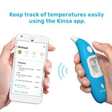 Kinsa Smart Ear Digital Thermometer with App Timeline